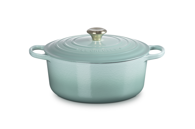 Cast Iron Signature Round CasseroleSage image number 1